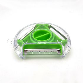 1pc 3-in-1 Fruit Vegetable Peeler Stainless Steel Shredder Scraper For Potato Carrot Apple Veggie Kitchen Supplies