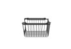 Oceanstar Stackable Metal Wire Storage Basket Set for Pantry, Countertop, Kitchen or Bathroom â€šÃ„Ã¬ Black, Set of 2