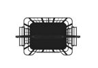 Oceanstar 3-Tier Metal Wire Storage Basket Stand with Removable Baskets â€šÃ„Ã¬ Black